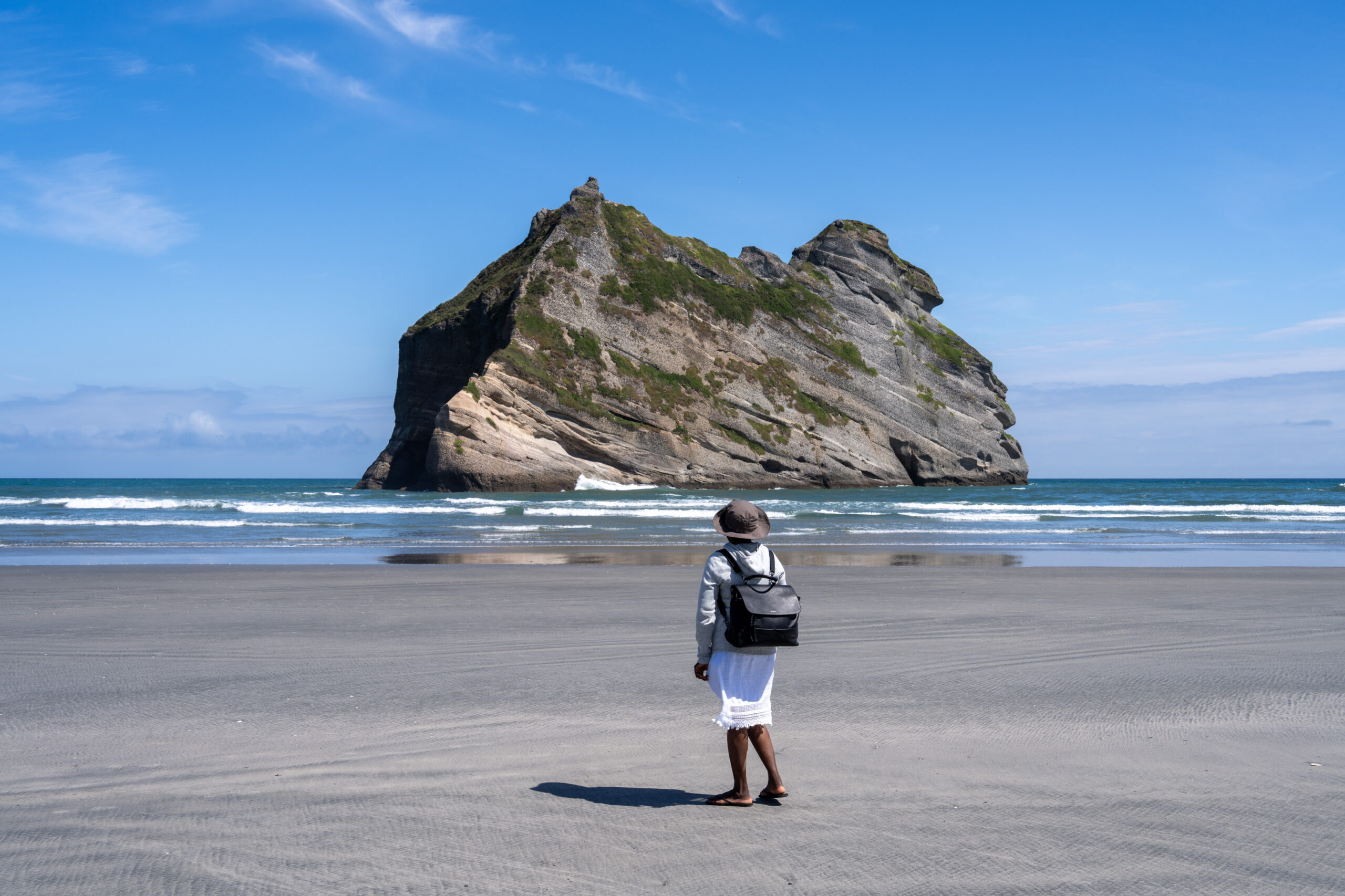 Wharariki Beach